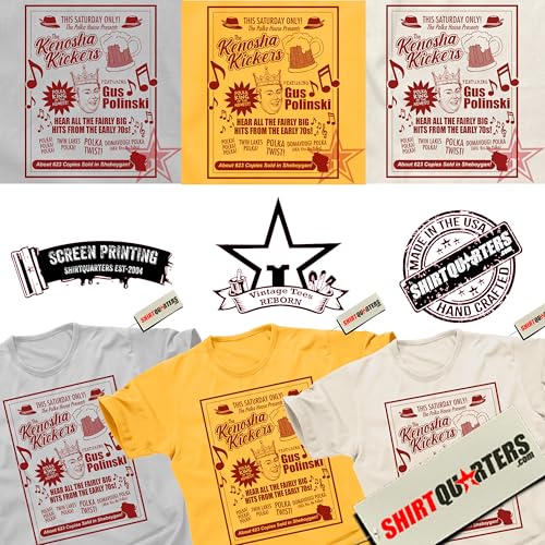 Gus Polinski Polka King T-Shirt – John Candy Kenosha Kickers Concert Tour Tee | Vintage 90s Holiday Movie Fan Shirt | Soft Cotton Unisex Retro Crew Neck (S, 90s Vintage Cotton)2