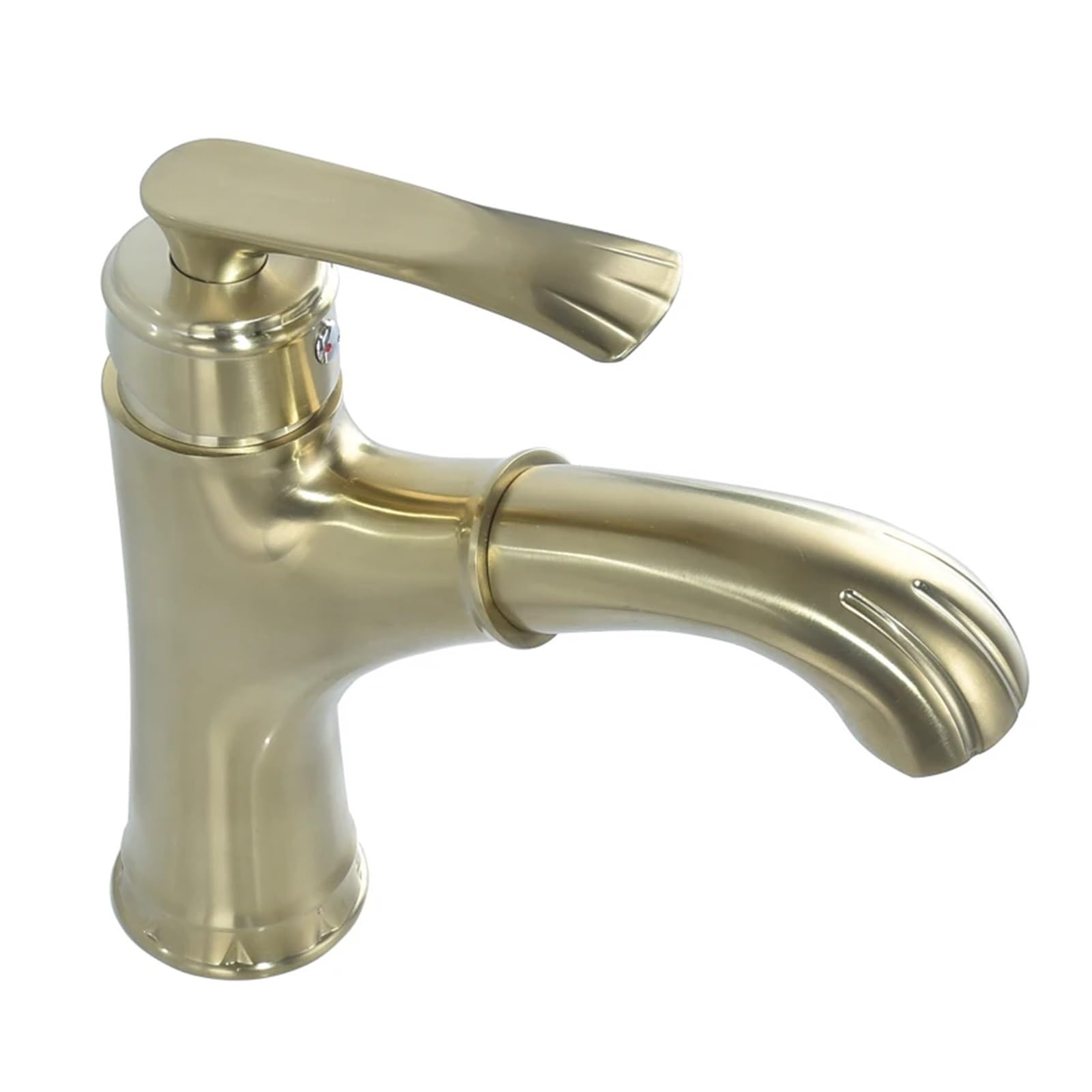 Robinet mitigeur chaud et froid lavabo salle de bains laiton rotatif 360