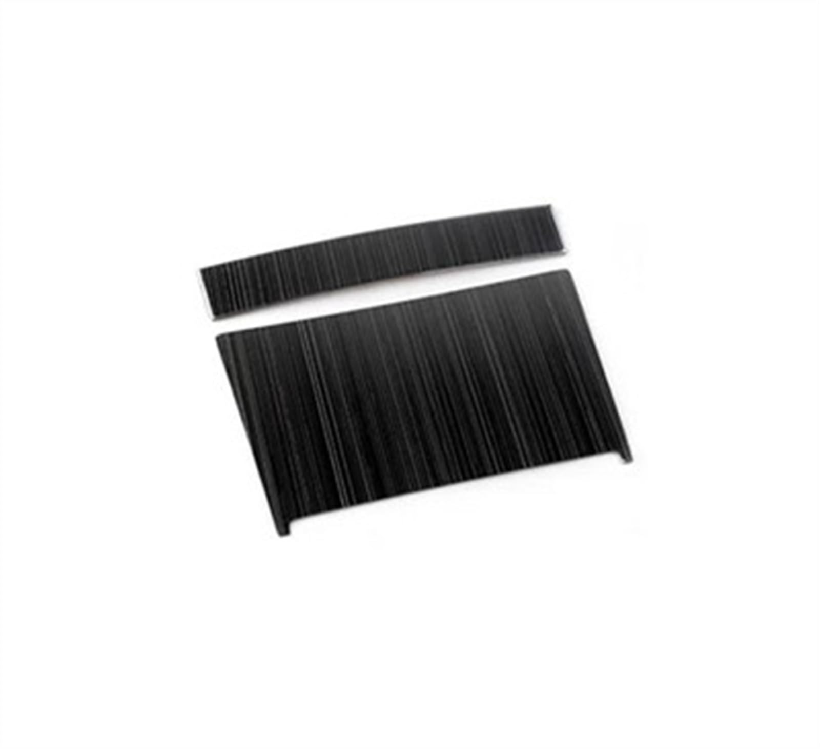 Qibbei Black Panel Car Center Console Decorative Panel Cover Sticker Auto Interior Mouldings For Skoda For Kodiaq 2017-2020 Stickers(Black Panel)