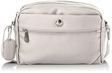 Glamour y moda Samsonite Park II Squared Shoulder Bag S - Bandolera, Color Plateado
