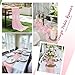 8 Pack Light Pink Cheesecloth Table Runners 20x120 Inch Gauze Table Runner Cheese Cloth 10FT Pink Table Runner Rustic Sheer Runner for Wedding Birthday Party Baby Shower Table Decor