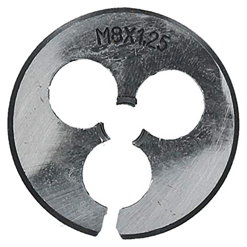 Metric MM M8 x 1.25 Split Die Threading Tool Thread Cutter 38mm Tungsten Steel