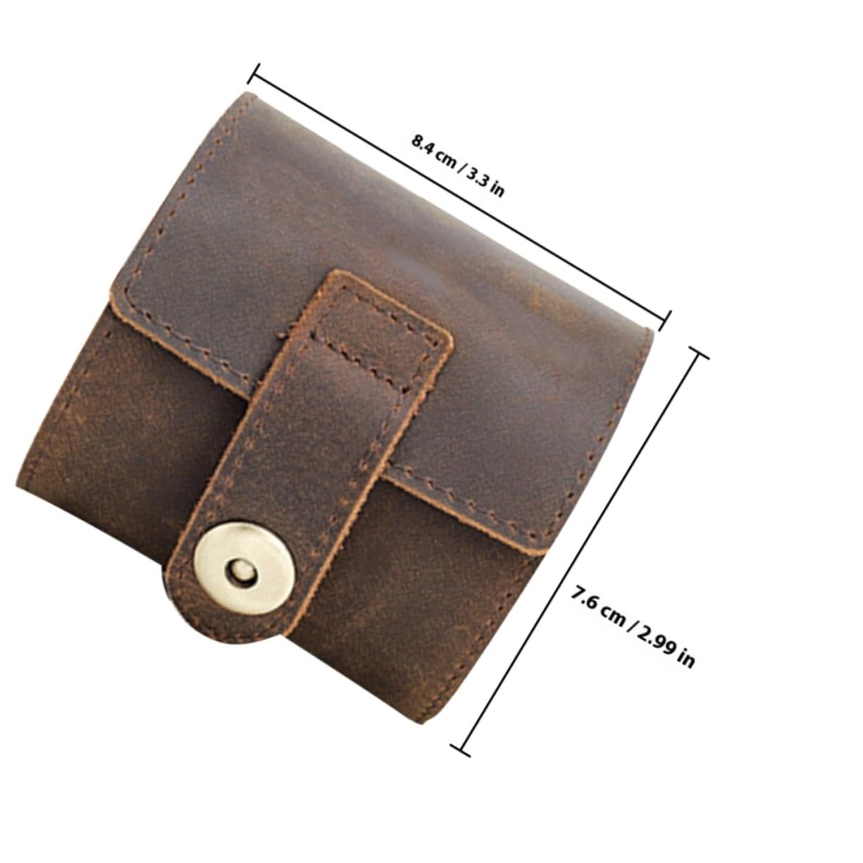 IMIKEYA Estuche para Relojes Estuche de Viaje Enrollable para Relojes de Pulsera Organizador de Almacenamiento Caja de Exhibición para Hombre Uso Viajes