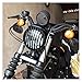LingLONG Pasuje do Harley Sportster XL 883. Żelazo 1200 04-14 XL1200C 1200. Motocykl 5 3/4" CNC. Pokrywa grilla reflektorów LED