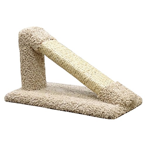 New Cat Condos Premier Tilted Scratching Post, Beige