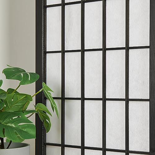 Hartleys Japanese Style Folding Wooden Room Divider - Choice of Size - 4