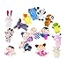 XLKJ Pack de 16 Marionnettes à Doigts Noel Marionnettes Animaux Personnes Membres de la Famille Jouet éducatif Cute Friendgg Dessin Animé Poupée Enfants