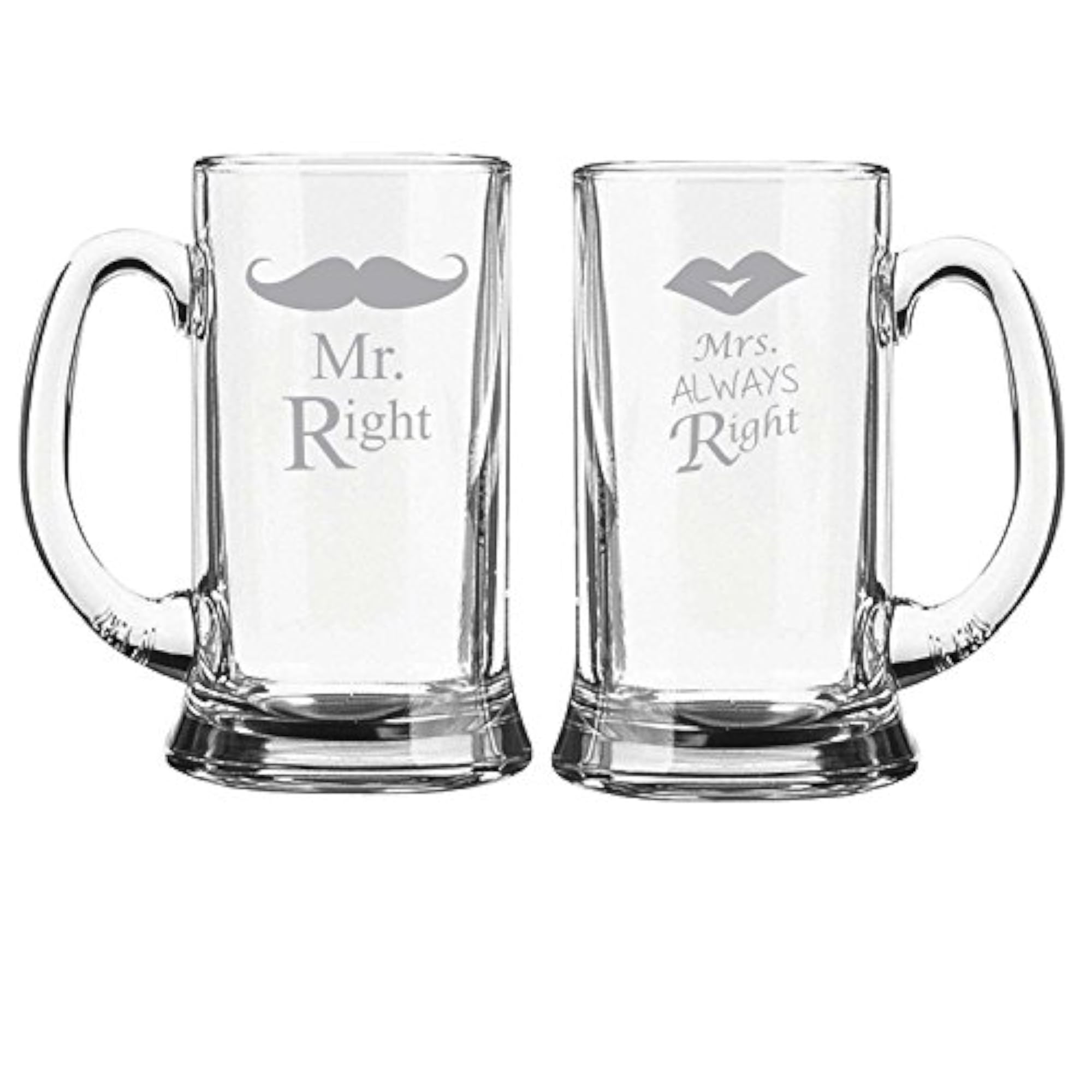Engraved Anniversary Glassware Gift Set
