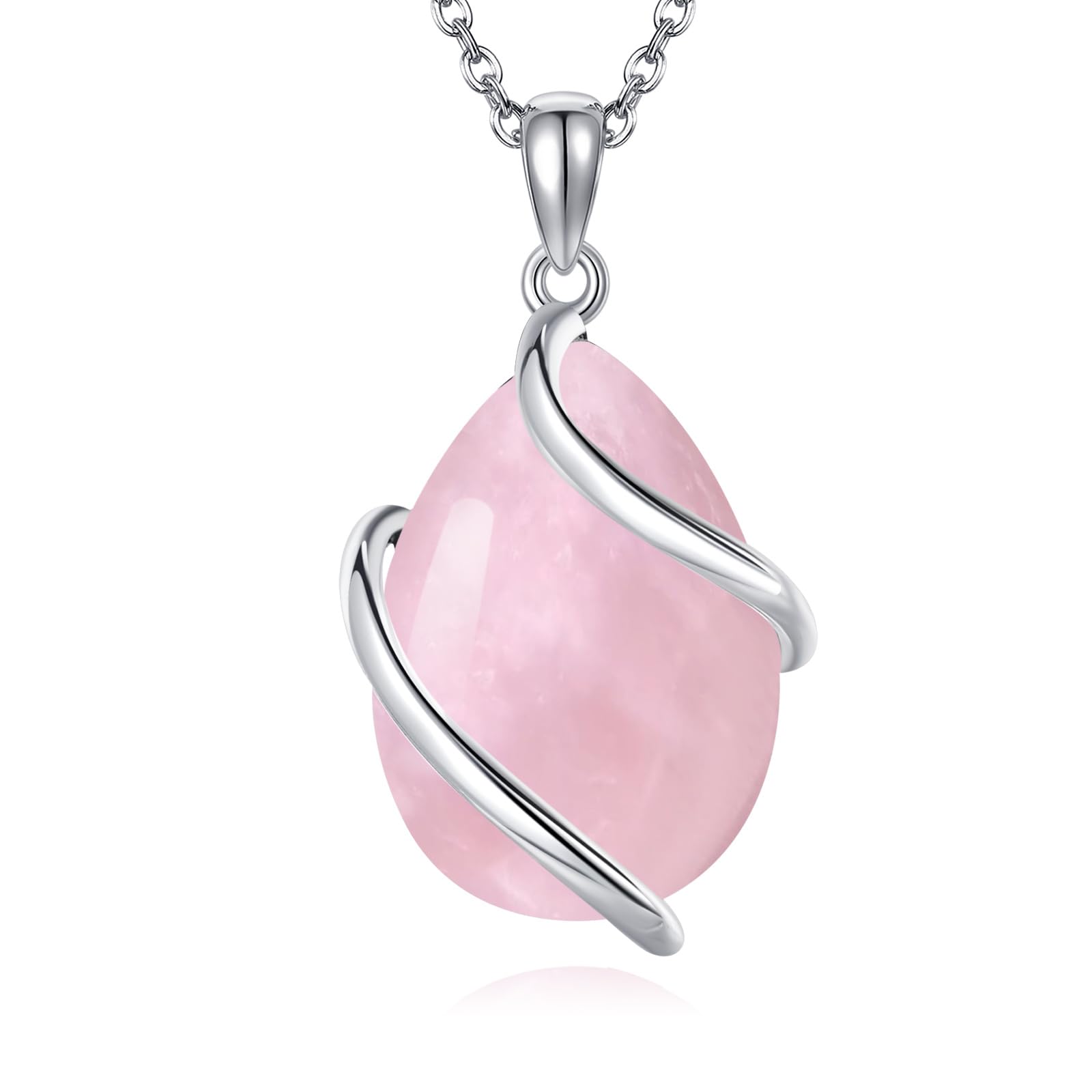 Collier goutte d'eau argent sterling, le cadeau mixte symbolique - 7