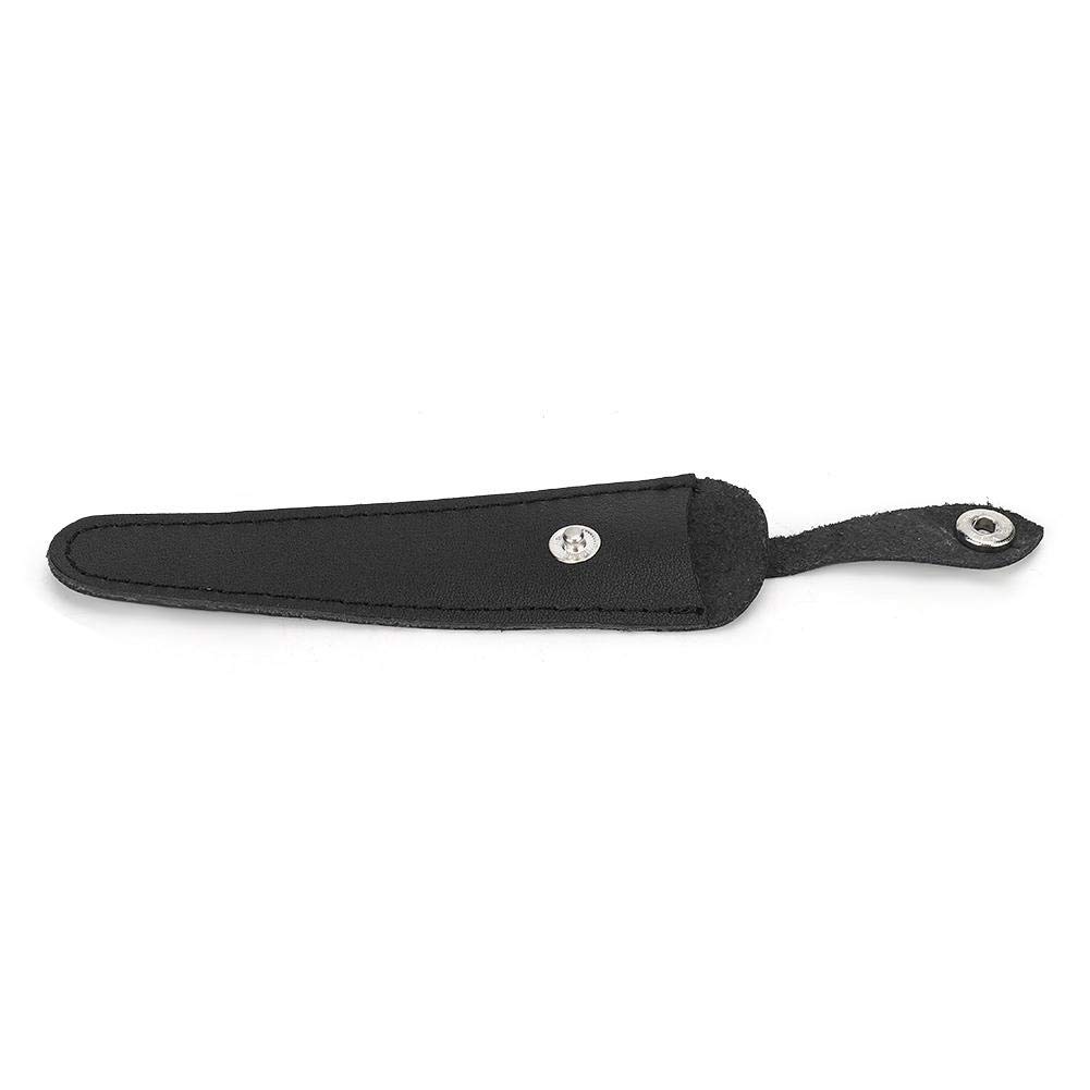 Borsa portatile per forbici, porta forbici, squisito facile pulire per riporre le forbici singole(black)