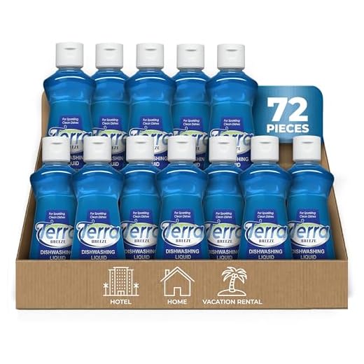 Terra Breeze Hotel Dish Soap for Travel