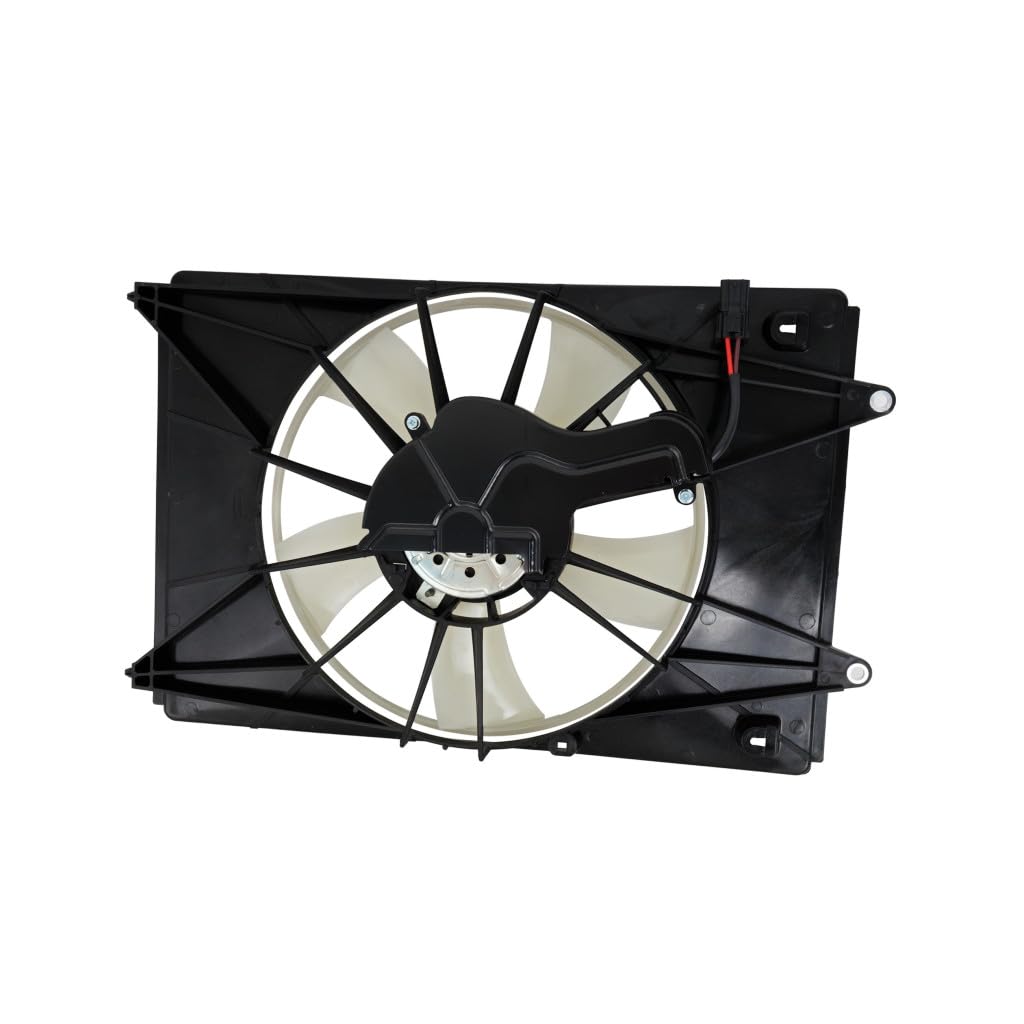 KarParts360 for Acura MDX 2022 2023 2024 A/C Condenser Fan Assembly | Single Fan Design | 3.5L Engine | Replacement for AC3113122 | 386165J6A01-PFM, 386115J6A01-PFM