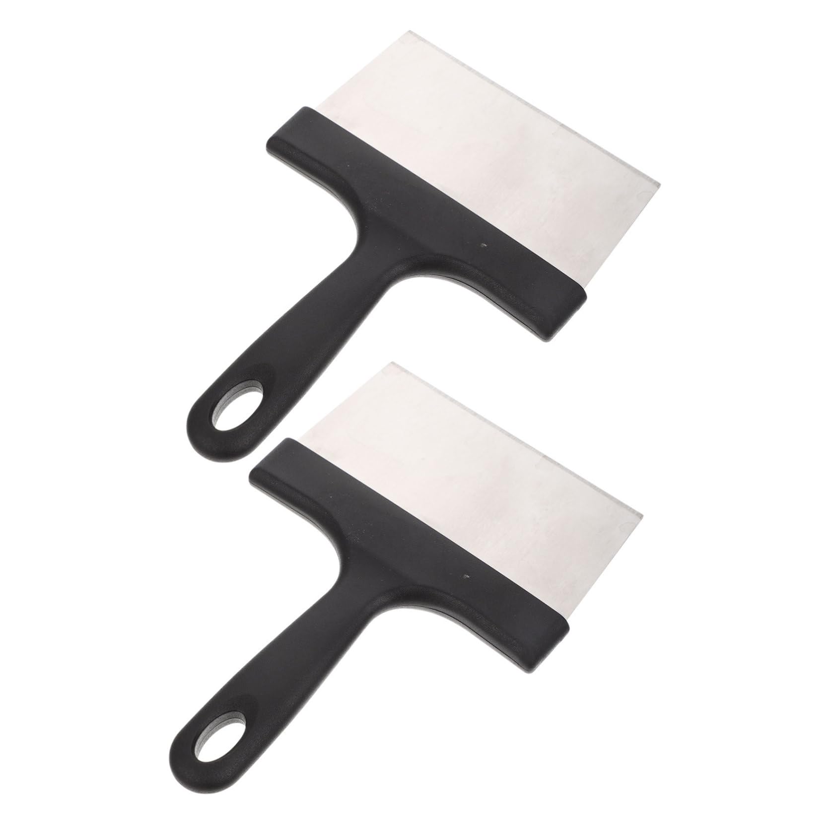 Garneck Stainless Steel Grill Scraper Grill Cleaner Multi-use Pan Scraper for Camping