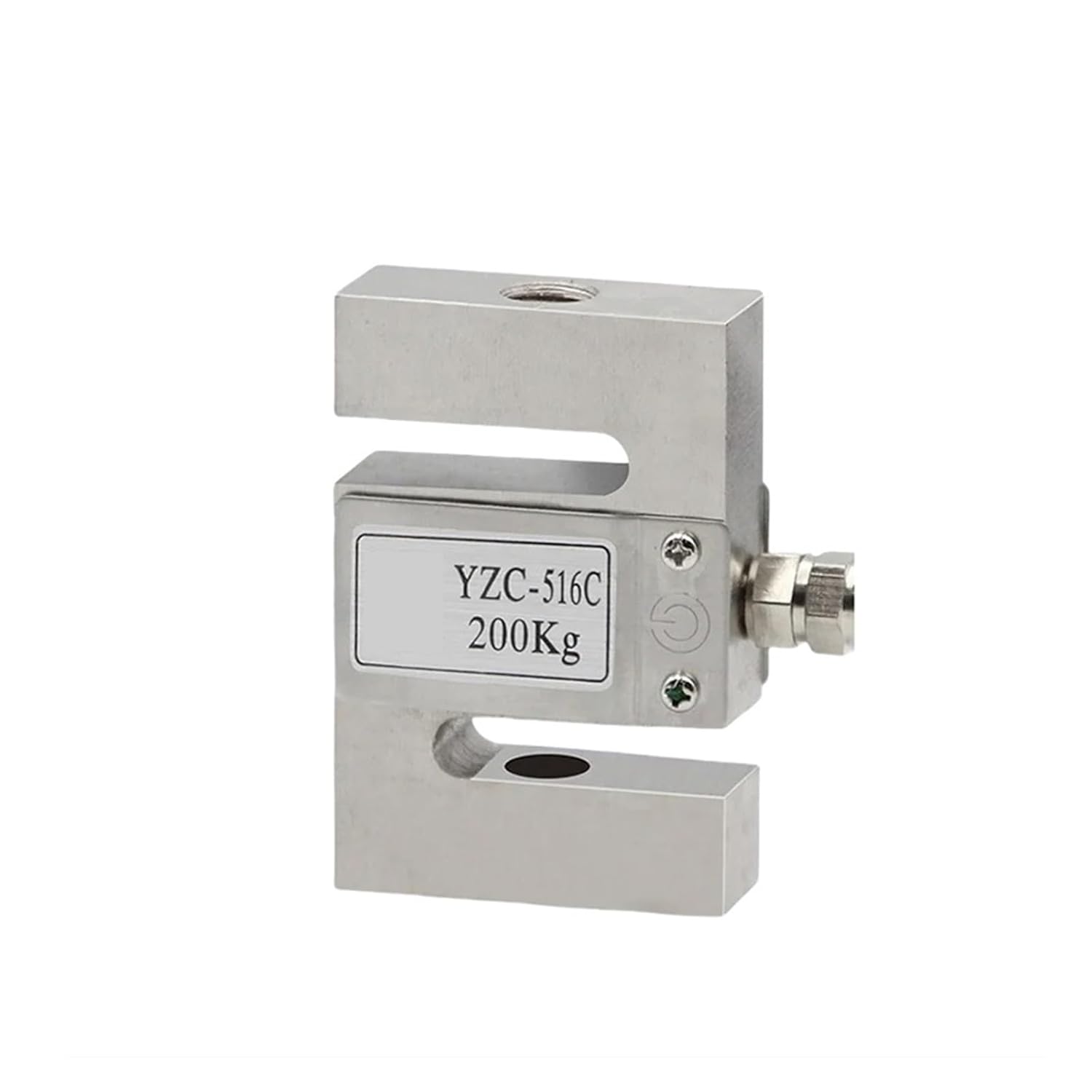 Two Way S Type Load Cell 100KG to 2000KG High-Precision Pull Pressure Weight Sensor for Platform Scale, Rail Weighbridge for DIY Electronic(2T)