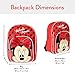 Imagen de Disney Mochila para niñas Minnie Mouse (Rojo)