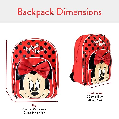 Disney Minnie Mouse Backpack, Red, Taille unique4