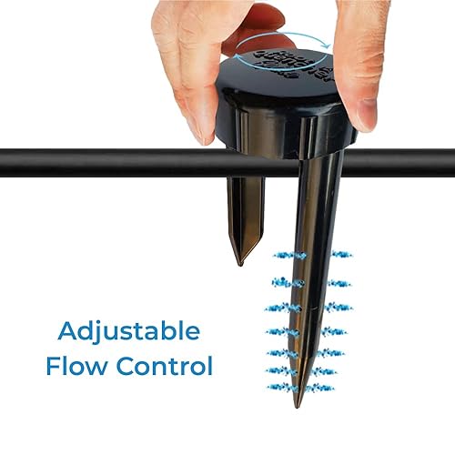 Miniatura 4 de Spike - Paquete de 4 goteros subterráneos profundos, riego de raíces de árboles y plantas, riego por goteo y estaca de fertilizante (12 pulgada