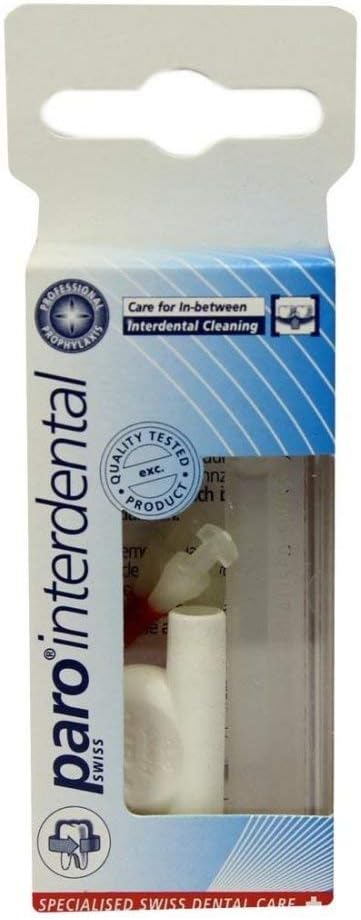 Micro Brush-Sticks F Spare Dental Toothpicks 5 pcs + Holder 1060 (Brush-Sticks F Refill, Interdental Cleaning)