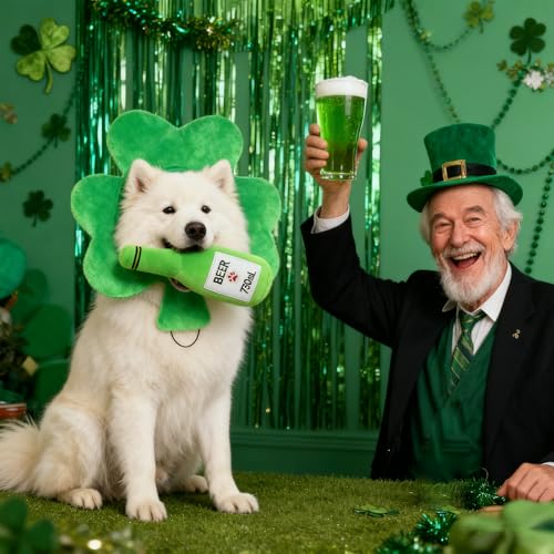 Disfraz Día de San Patricio para Perro Mediano y Pequeño miniatura 7