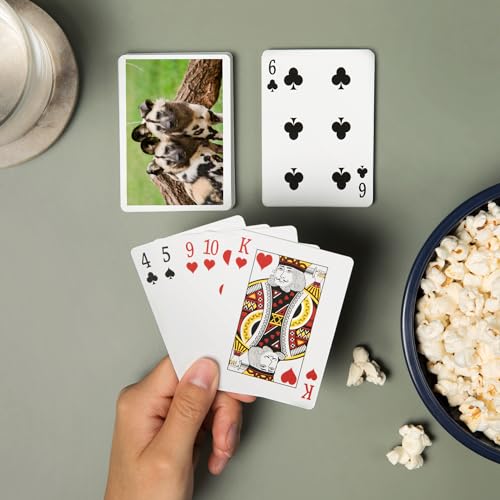 Naipes Poker African Wild Dogs 52 Cartas para Adultos miniatura 2