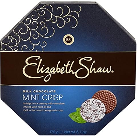 Elizabeth Shaw Milk Chocolate Mint Crisp 175 g Cover