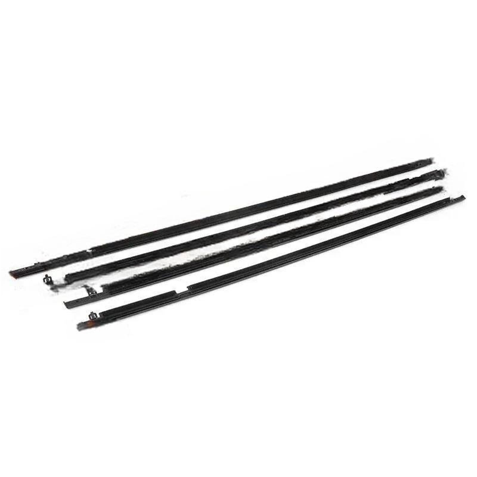 Snwdbh 2006-2011 Car Side Window Sealing Strip For Civic 2001-2019 Weatherstrip Moulding Trim Door Glass Seal Rubber Edging Protector Belt Exterior Belt(2006-2011)