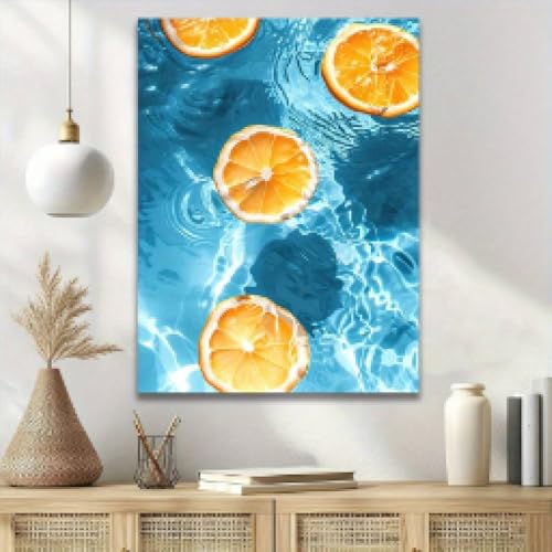 Impression affiches citron d'un été frais pour insuffler de la joie et de la couleur chez soi