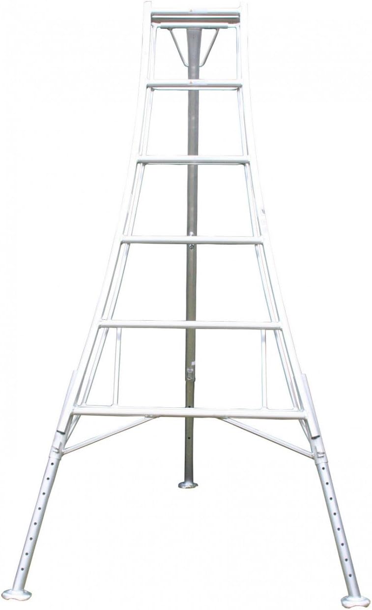 Hendon Adjustable Tripod Ladder, HPM300, 3.0m (9.84ft) 10 Tread, Aluminium Lightweight Frame, 3 x Adjustable Leg, Tested to EN131