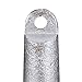Seachoice Mushroom Anchor, Cast Iron, Aluminum-Painted Silver, 20 Lbs., Boats Up to 24 Ft. Long