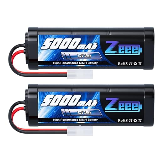 Zeee 7.2V 5000mAh NiMH Battery Pack