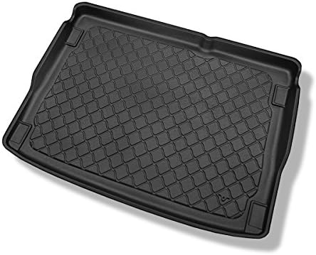 Tapis De Coffre Mossa Pour Peugeot 208 (2012-2019) - Protection Imperméable Et Antidérapante