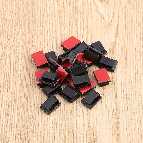 Macimo 100 Pcs Adhesive Wire Car Cord Tie Holder #TOP6