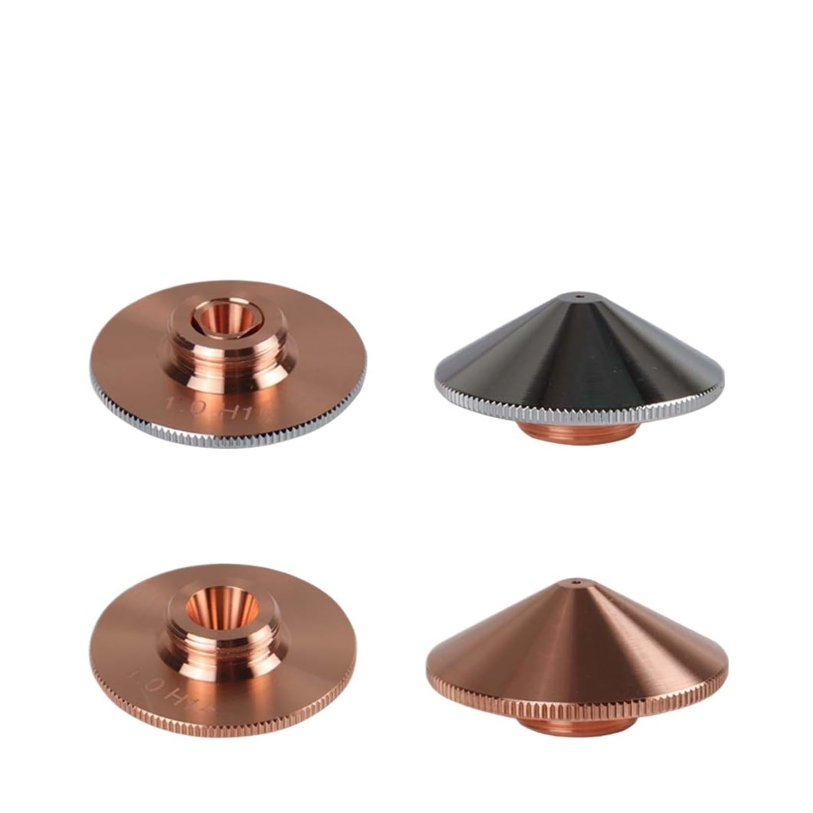 Laser Nozzle Raytools Laser Nozzles Single Double Layer Dia.32mm M14 Caliber 0.8-5.0mm for Fiber Cutting Machine(5.0mm,Double Layer)