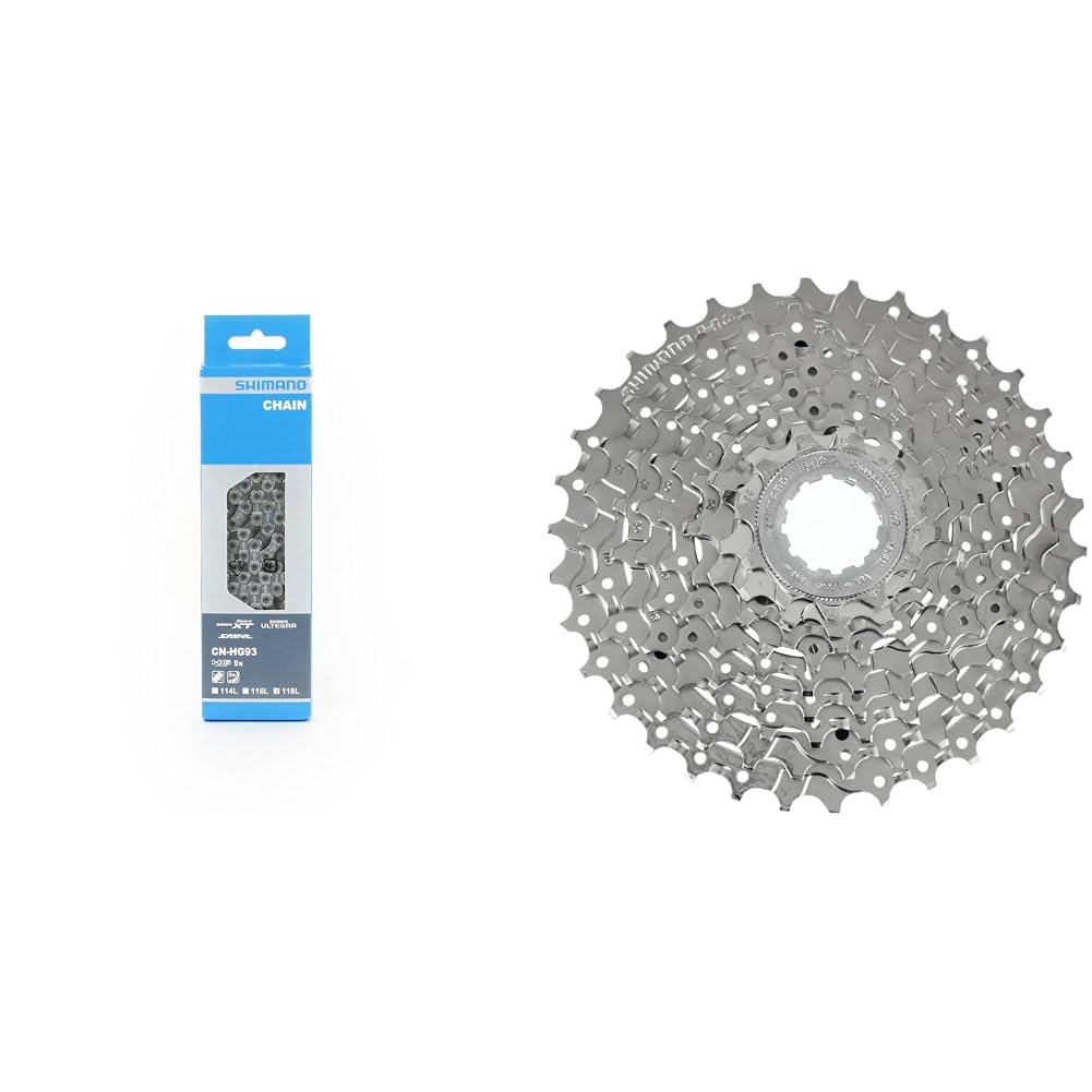 Amazon | 【セット買い】シマノ(SHIMANO) チェーン(9スピード) CN-HG93