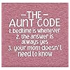 FCHICH-The-Aunt-Code-Shirts-Women-Funny-Letter-Sayings-Print-Auntie-T-Shirt-Bless-Aunt-Tops-Tees-Casual-Short-Sleeve-Tshirts FCHICH The Aunt Code Shirts Women Funny Letter Sayings Print Auntie T Shirt Bless Aunt Tops Tees Casual Short Sleeve Tshirts (Pink, M)