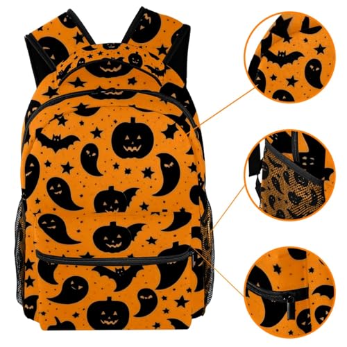 Sac à dos d'école pour filles et garçons avec porte-bouteille intégré - 3