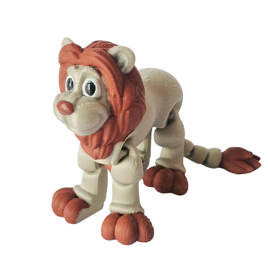 kutty toys Flexi Lion/Kids Toy/ 3D Printed Toy/Articulated Toy/Home Decor Toy/Table top Display Toy (B0CTXP36BS) Amazon Price History, Amazon Price Tracker