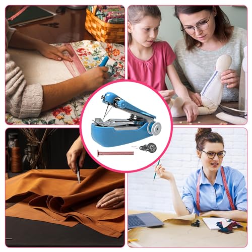 Mini-naaimachine, draagbare elektrische mini-naaimachine, draagbare naaimachine, compacte en duurzame handnaaimachine, kleine naaimachine voor kleding, gordijnen, doe-het-zelf, reizen - Image 8
