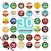 Brand Name Variety Pack Coffee Pods K Cup Sampler Flavored, Dark, Medium & light Roast. All the Top Brands and Many More—for Keurig Brewers—1 box (30 Unique Pods)