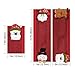 D-FantiX Christmas Refrigerator Handle Covers Set of 8, Santa Snowman Kitchen Appliance Covers Fridge Microwave Oven Dishwasher Refrigerator Door Handle Covers Protector Christmas Decorations