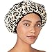 Betty Dain Socialite Collection Terry Lined Shower Cap, Safari Spots