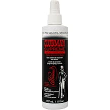 Clubman Supreme Non-Aerosol Styling & Grooming Spray 8 oz Pack of 3