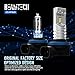 BEAMTECH H11 Led Fog Light Bulb, CSP Chips 6500K 800 Lumens Xenon White Extremely Super Bright of 2