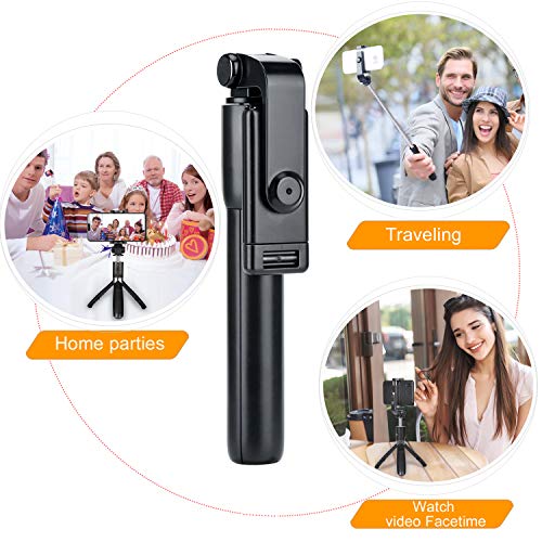Ustine Portable Selfie Stick Tripod, 3 In 1 Extendable Selfie Stick Phone Holder For Iphone 14/13/13 Pro/13 Pro Max/12/12 Pro/X/Xr/Xs/8/7/6S,Android Samsung Smartphone #TOP1