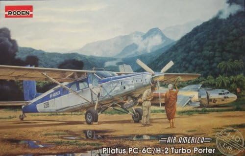 Roden Pilatus PC-6CH-2 Kit de modelo de avión