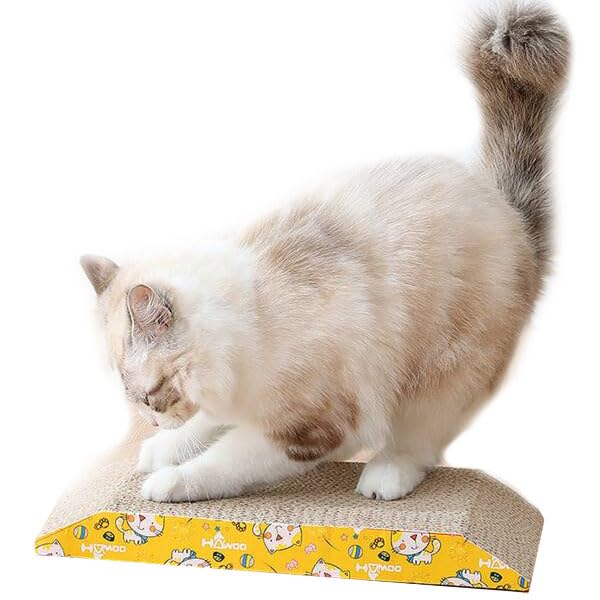 Delight Pet Cat Scratch Board, Cardboard Cat Scratcher, Cat Claw Gring Pad,Scratching Pad, 36 * 4 * 20cm
