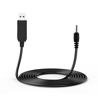 Lnauy for Braun Beard Trimmer Charger, Power Cord Compatible with Braun MGK3010 MGK3020 MGK3021 MGK3025 MGK3210 MGK3220 MGK3221 MGK3225 MGK3921 5V to 2.3V Replacement Charging Cable Adapter