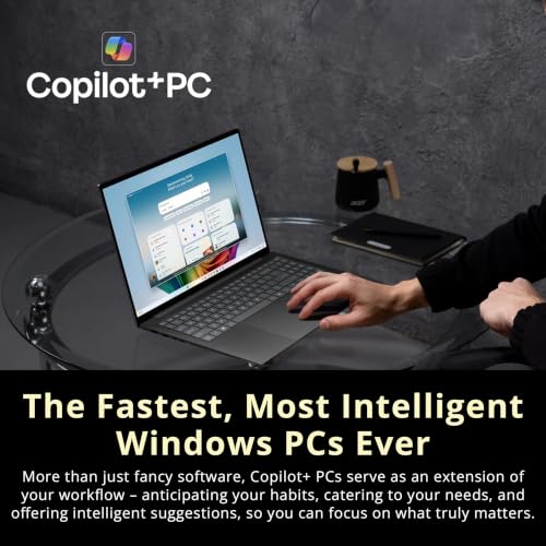 Image of Hotface Customized Laptop, Created Using Acer Swift 16 AI 16 inch 3K OLED Touchscreen Laptop, Intel Core Ultra X7 358H, 16GB RAM, 512GB /1TB /2TB SSD, Intel Arc B390, Backlit Keyboard, Win 11 Pro, Gray