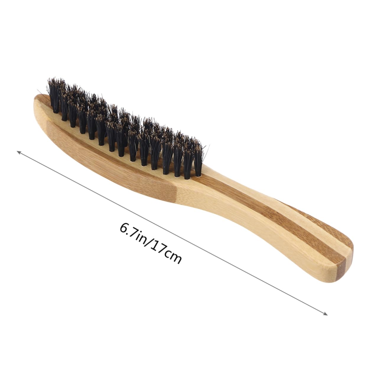 SOESFOUFU Natural Wood 's Beard Brush Bristle Hair for Grooming Anti-static Comb for Styling Beard for