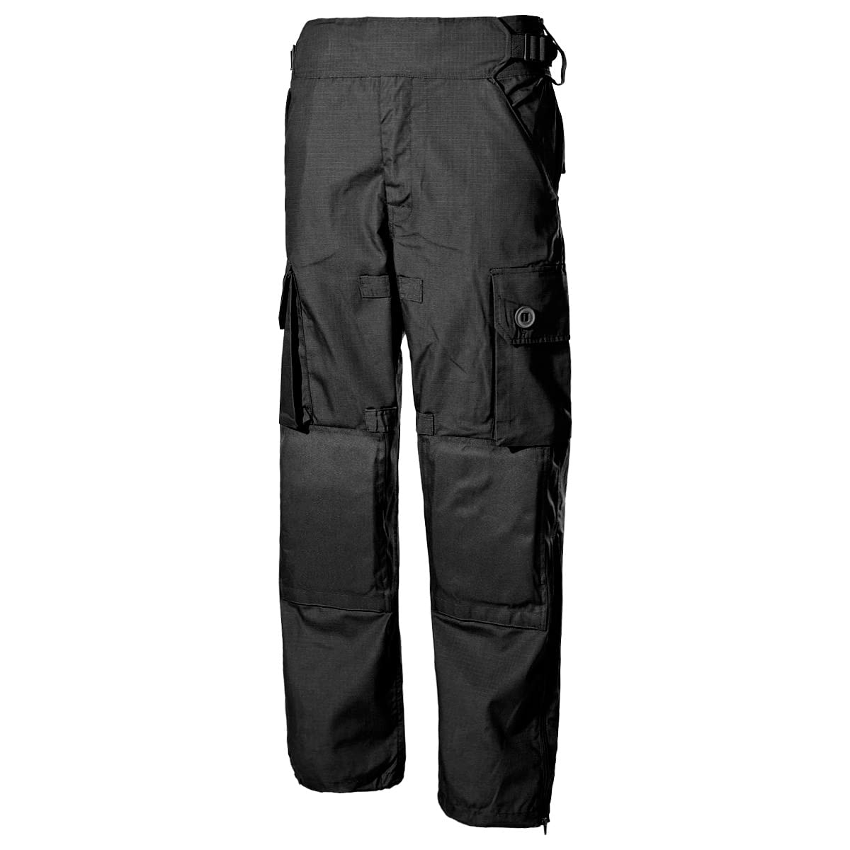 MFH Men's Commando Trousers Smock Ripstop Black Size XXL
